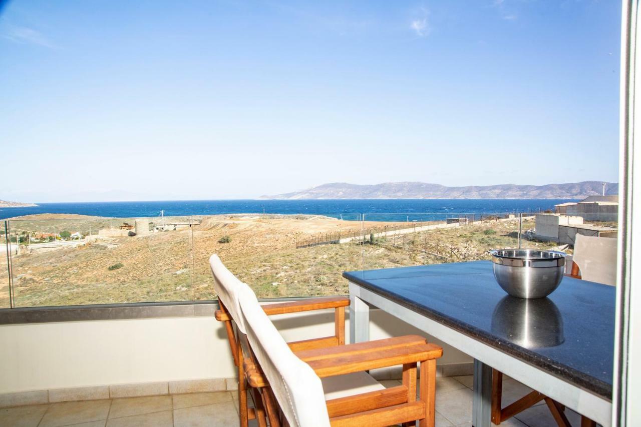 Penthouse " Sonja " Lägenhet Lávrion Exteriör bild